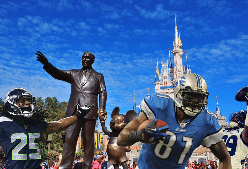 Which NFL team’s fans will be “Going to Disney World”?