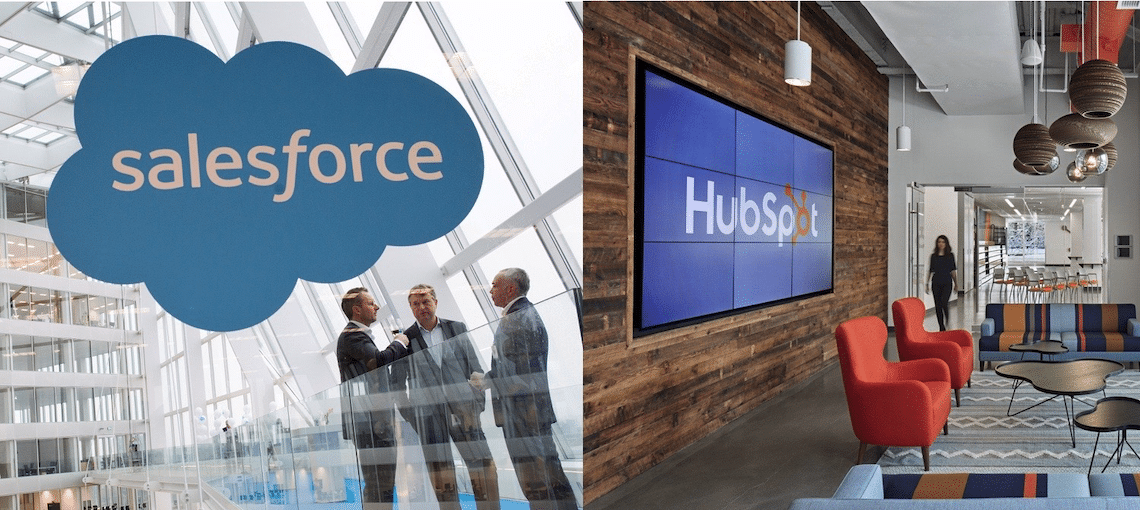 Salesforce vs. HubSpot — Customer Comparison